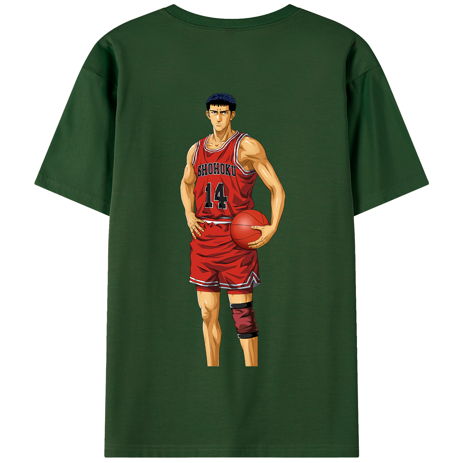 SLAM DUNK／スラムダンク 綿100％半袖Tシャツ（背面プリント）